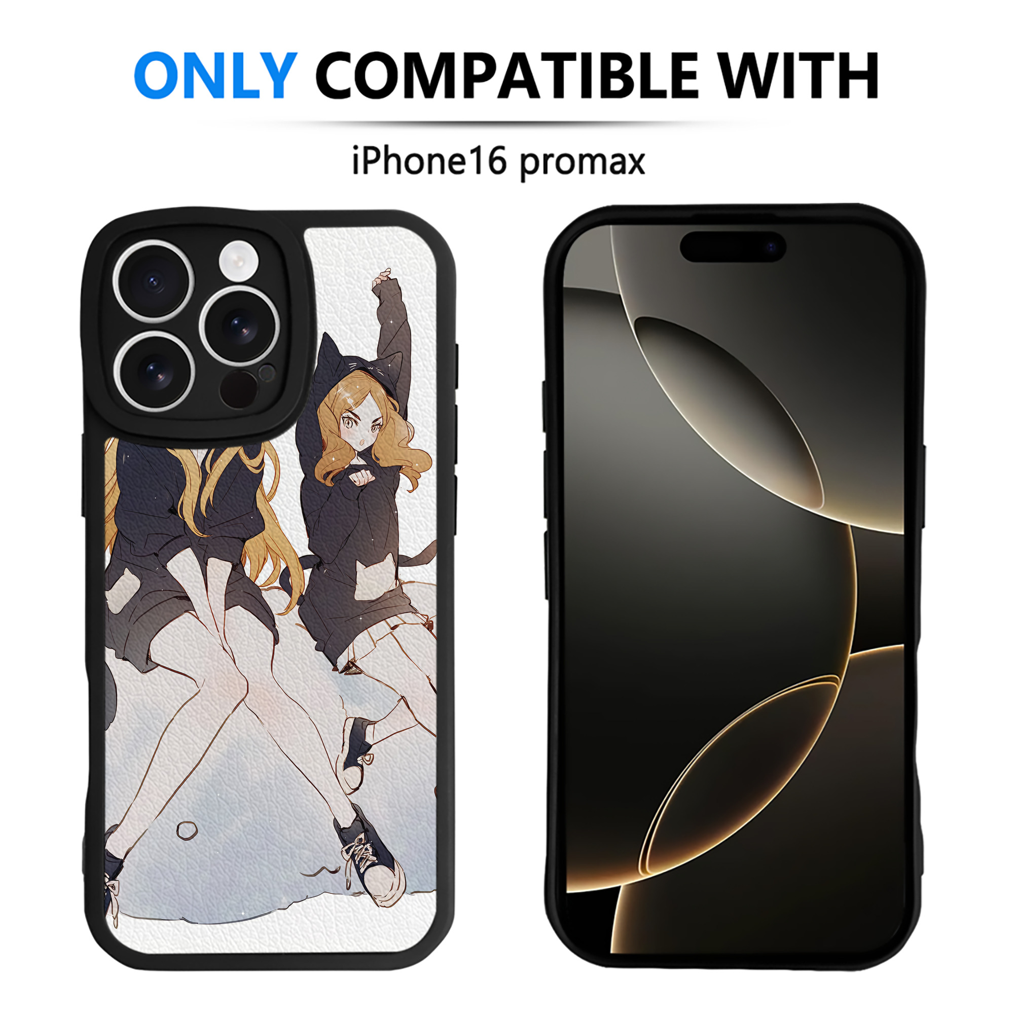 （画像用） ハイキュー!! Haikyu!! 【iPhone 16シリーズ対応】シリコンスマホケース（レザー調） 材質：シリコン